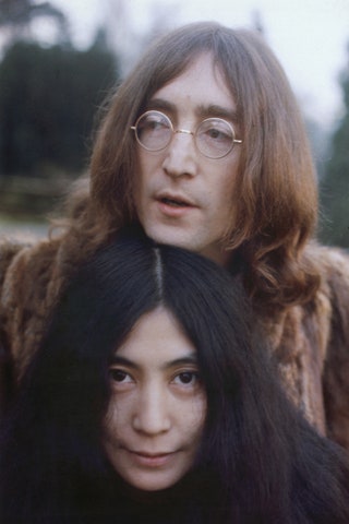Джон Леннон иnbspЙоко Оно 1968nbspгод.