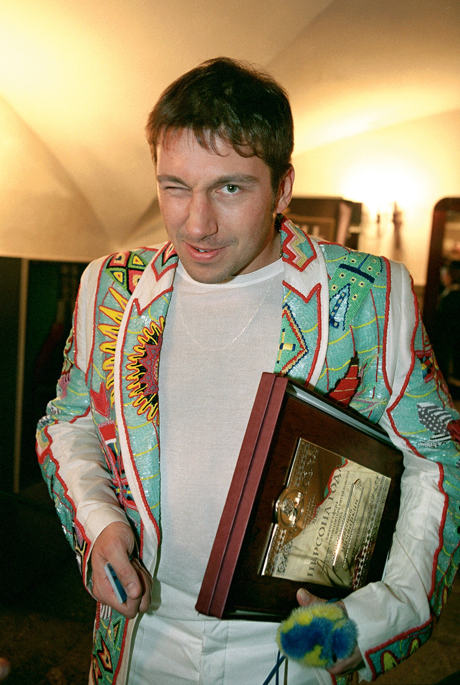 Совладелец «Евросети» Евгений Чичваркин на вручении премии «Персона года» в Кремле.