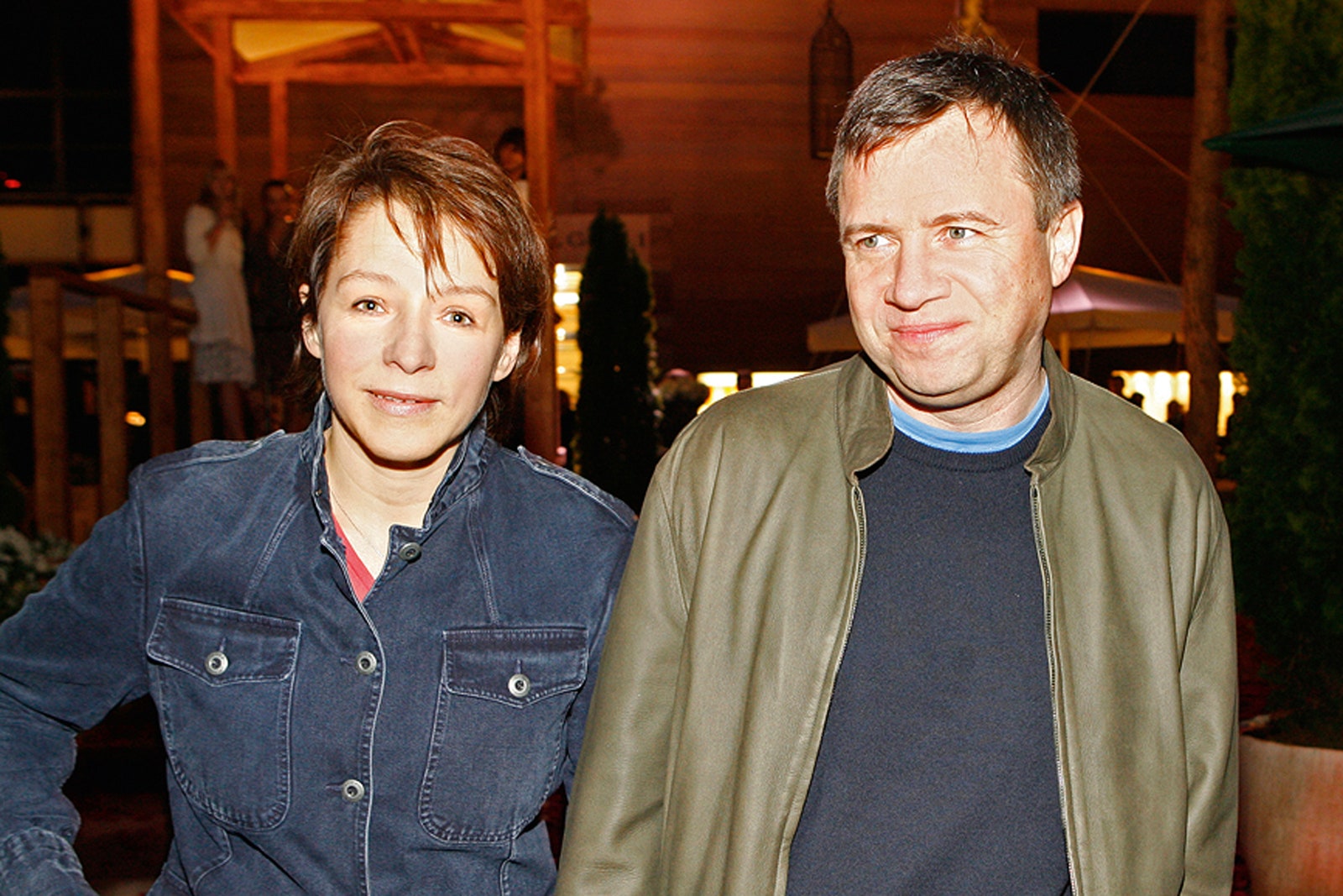 Политик Валентин Юмашев с женой Татьяной на открытии бутика Bvlgari в Барвихе.