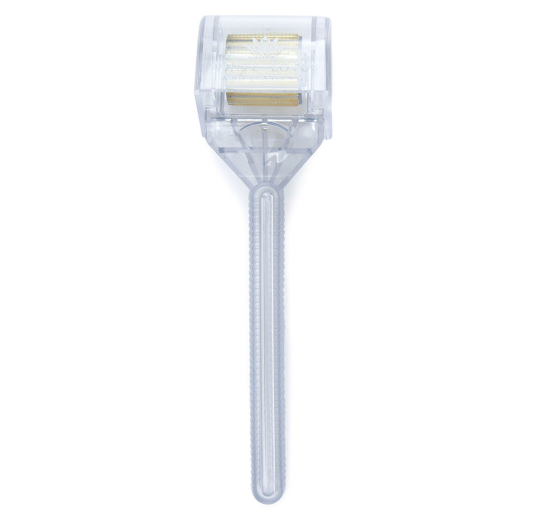 Мезороллер Microneedle Roller 0.5mm WHITE LOTUS