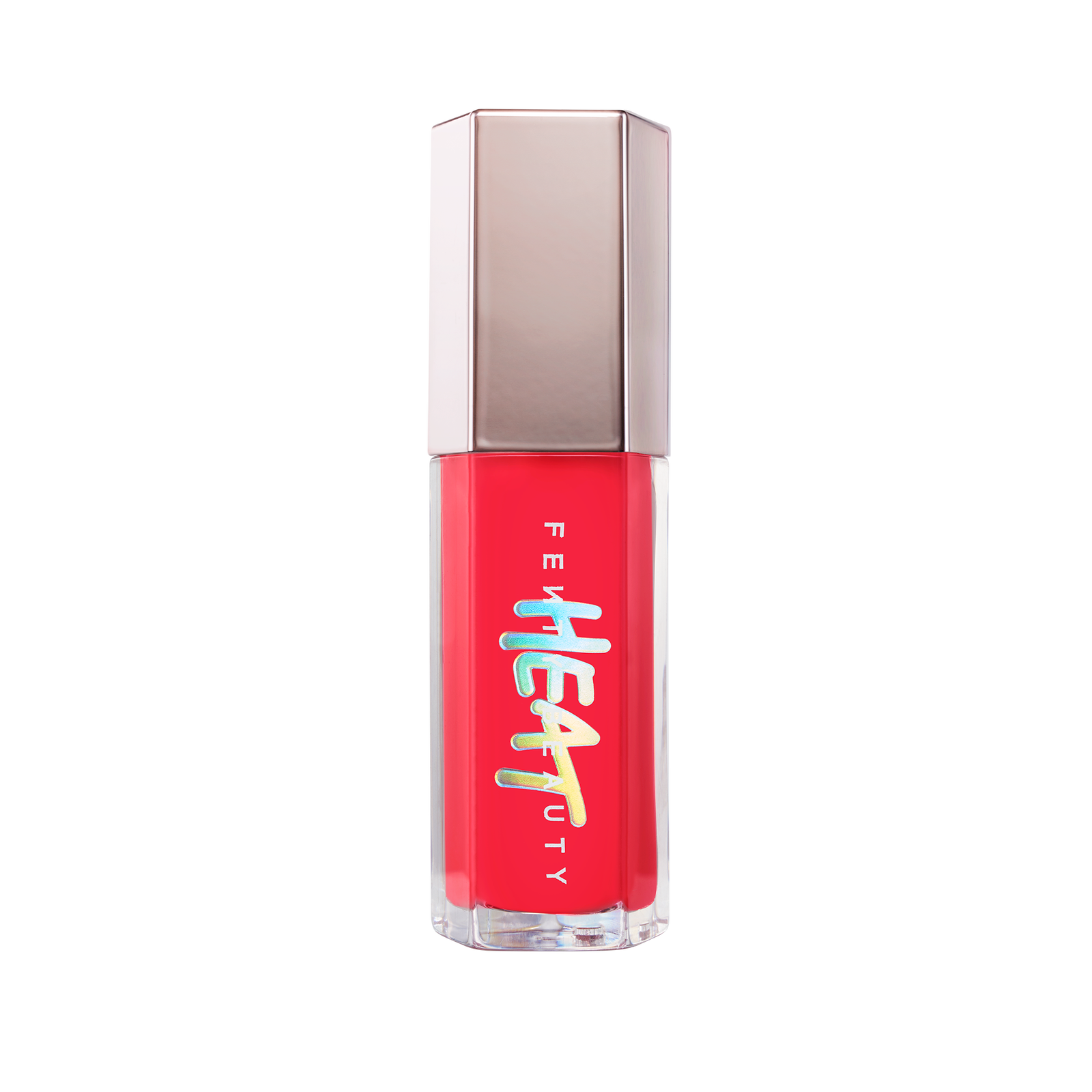 Универсальный полупрозрачный гибрид плампера и блеска для губ Gloss Bomb Heat в оттенке Hot Cherry Fenty Beauty