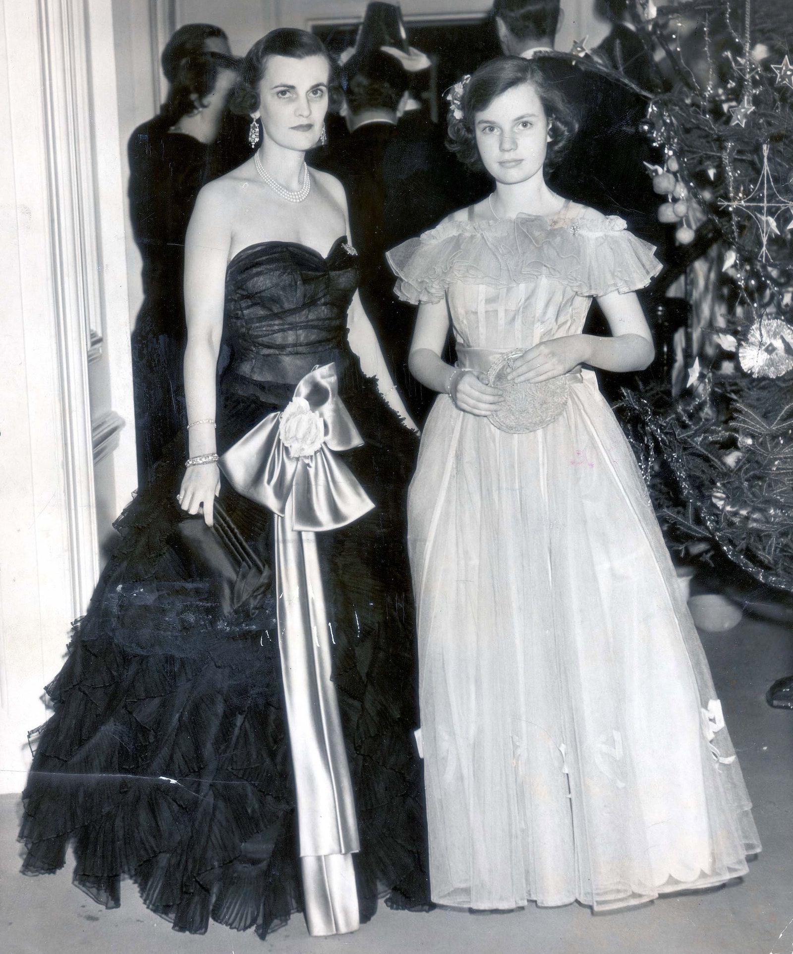 С дочерью Фрэнсис Хелен в 1951 году