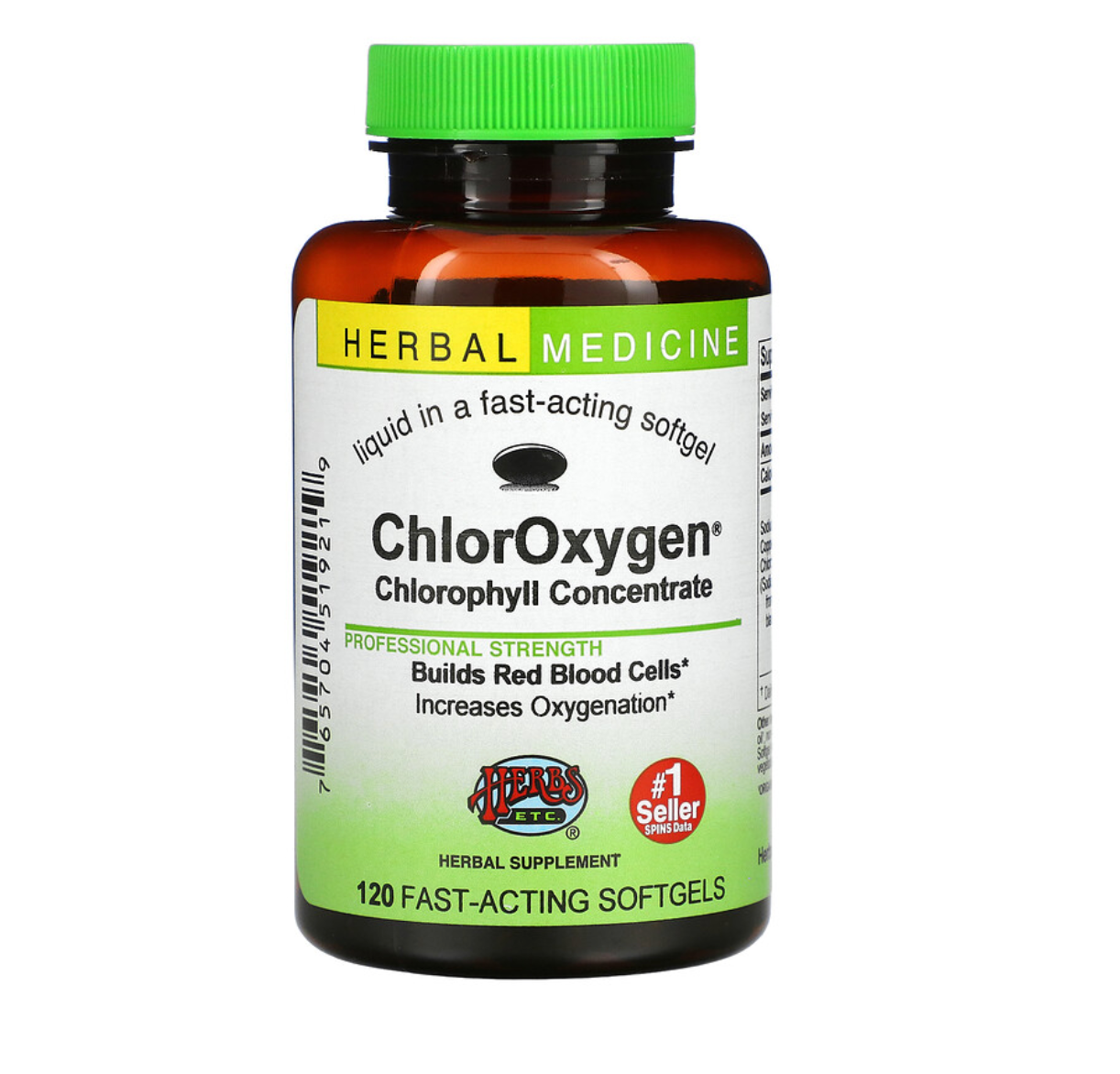 Концентрат хлорофилла  Herbs Etc. ChlorOxygen