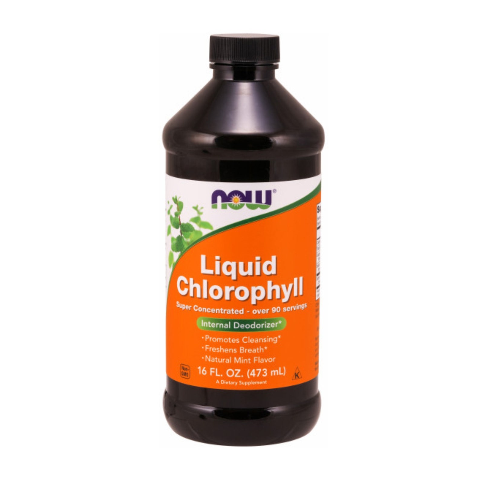 Жидкий хлорофилл для выведения токсинов из организма Now