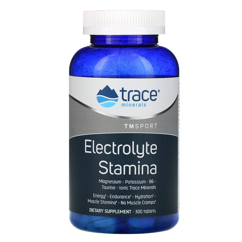 Электролиты в таблетках Trace Minerals Research Electrolyte Stamina