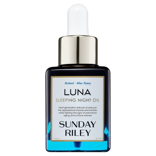 Ночное антивозрастное масло для лица Luna Sunday Riley
