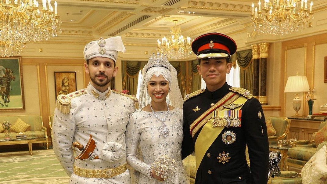 Дочь султана Брунея вышла замуж