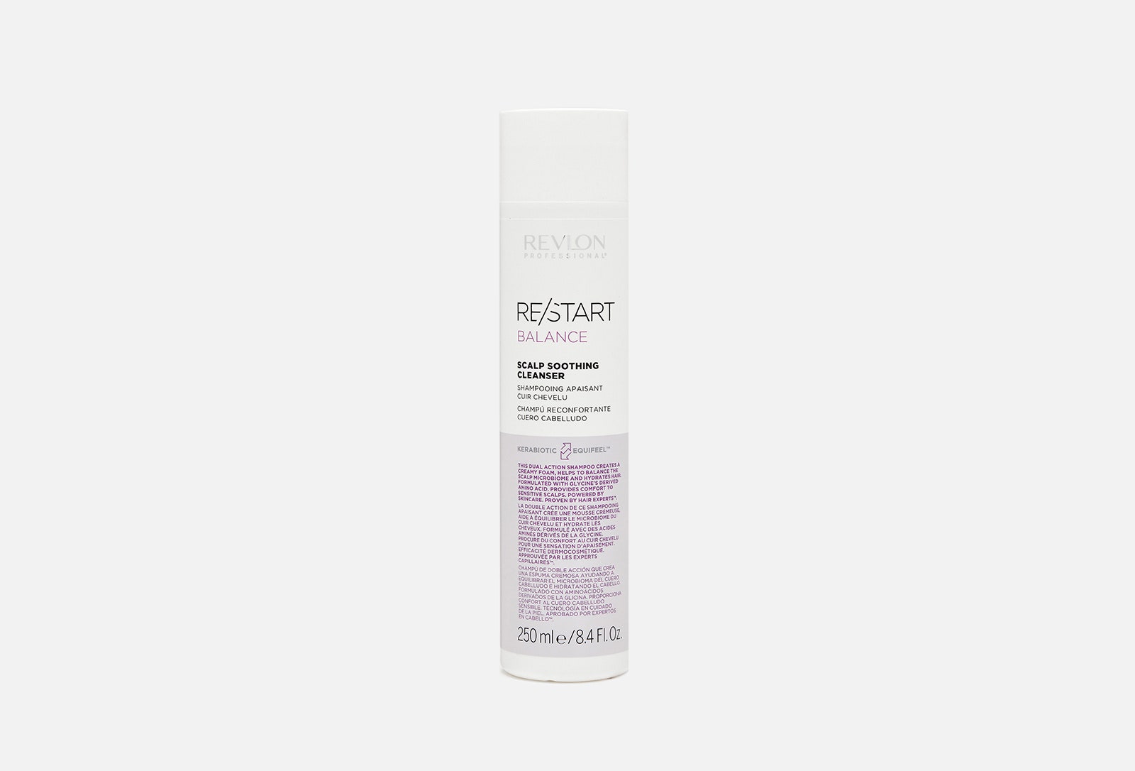 Мягкий шампунь для чувствительной кожи головы ReStart Balance Scalp Soothing Cleanser Revlon Professional