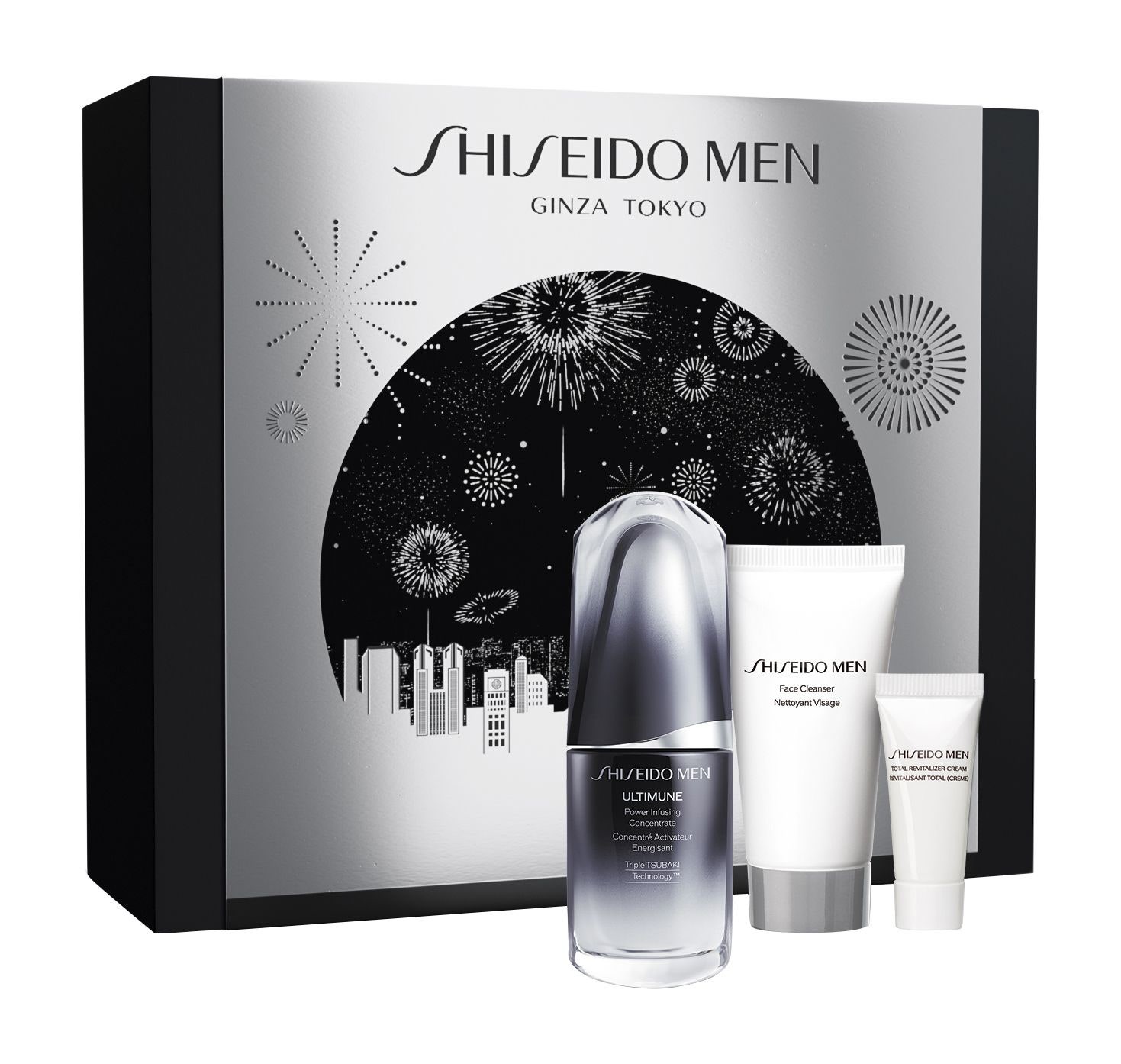 Набор с концентратом восстанавливающий энергию Shiseido Men Holiday Kit