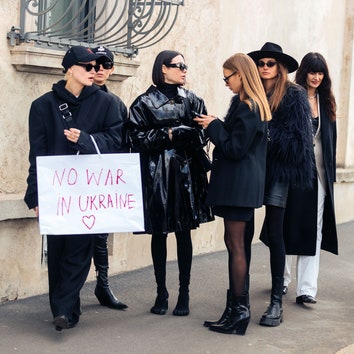 Как модная индустрия отреагировала на события в Украине