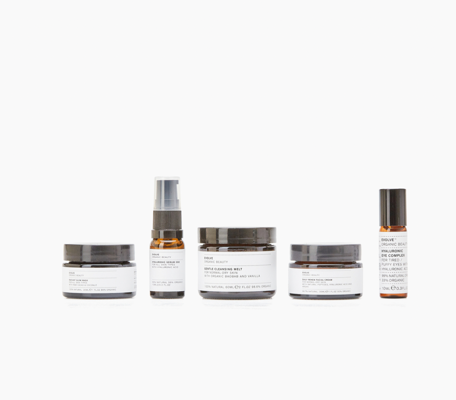 Набор The Glow Up And Glow Collection Evolve Organic Beauty
