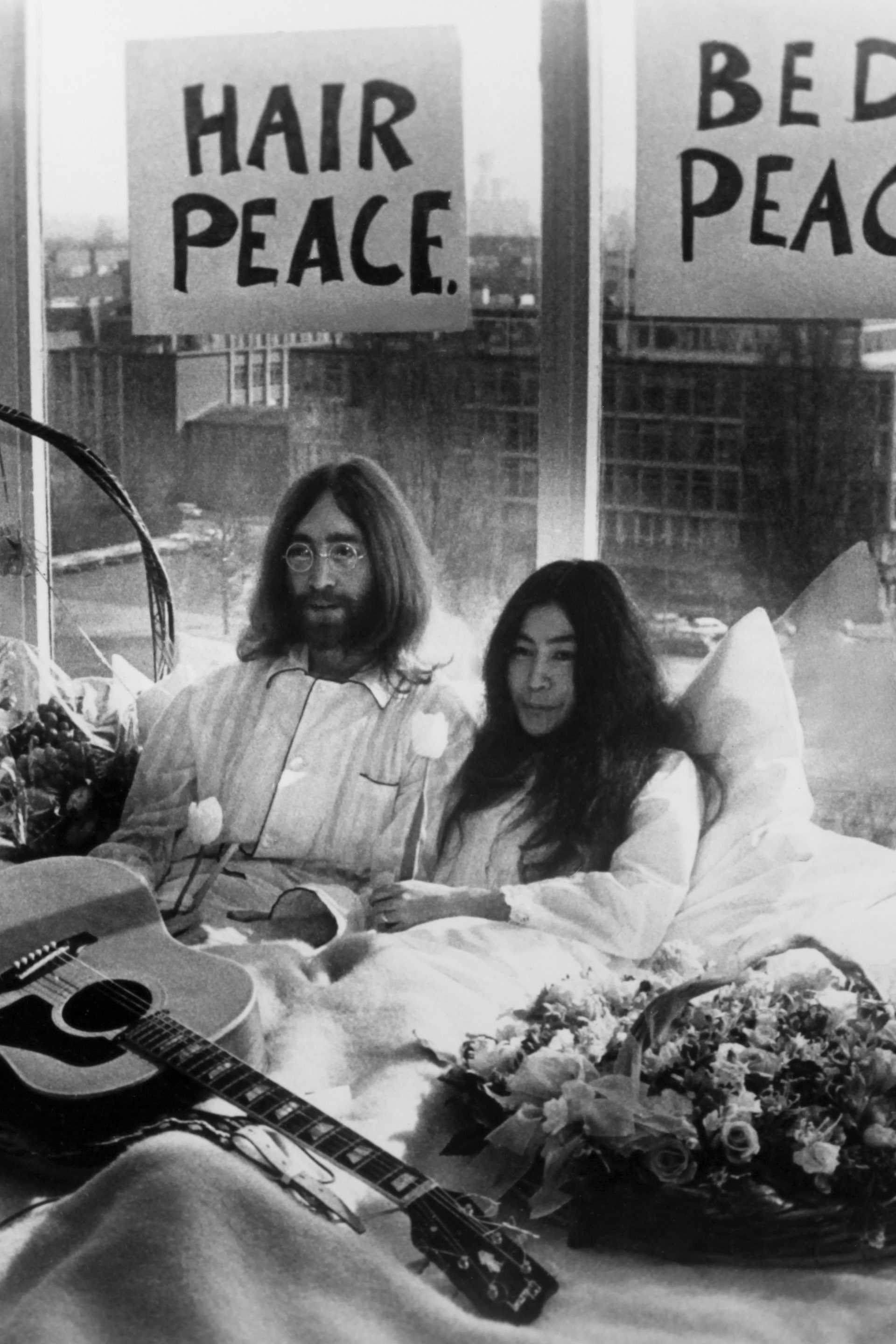 Джон Леннон и Йоко Оно 1969